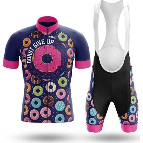 Pink womens cycling clothing kit cyclist outfit bike dress cycling uniforms set bicycle clothes maillot ciclismo hombre verano