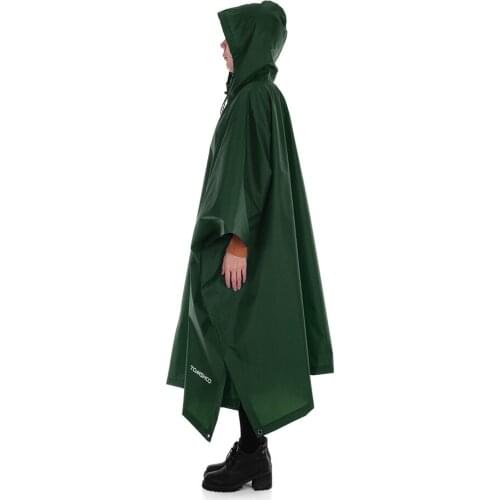 Multifunctional Women/Men Raincoat with Hood Hiking Cycling Rain Cover Poncho Rain Coat Outdoor Camping Tent Mat Lightweight