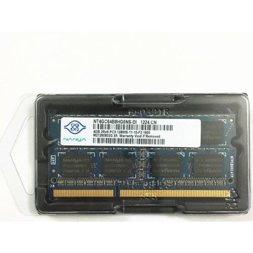 Nanya DDR3 4GB 1600MHz RAM 4GB 2RX8 PC3-12800S-11 ddr3 1600 4gb laptop memory