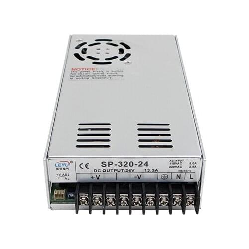 Low price 320W 24V 13.0A Single Output switching power supply PFC function for led lamp