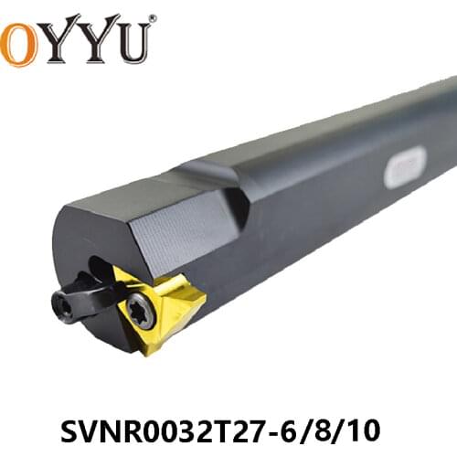 OYYU SVNR SVNR0032 T27 SVNR0032T27-6 Internal Turning Toolholder for Carbide Inserts 27VNR Boring Bar CNC Lathe Tool Holder