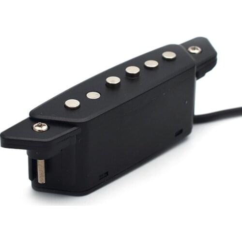 Durable 6 String 40inch Acoustic Guitar Sound Hole Pickup with 6.35mm Audio Jack