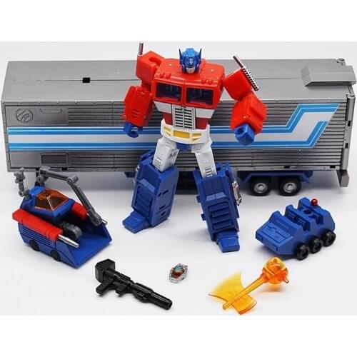 Robot Toys G1 Transformation Mech Planet HS-02 HS02 OP Commander With Trailer Roller Hot Soldier Action Figure