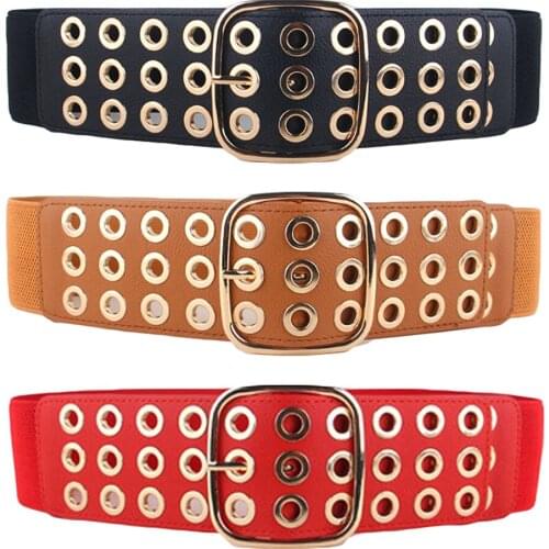 Sunflyfashion Women's Wide Belts