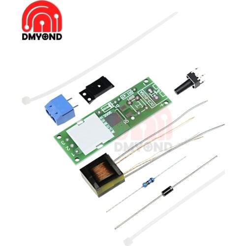 High Voltage Igniter DC 3V-5V DIY Kit High Voltage Generator Arc Igniter Lighter Kit for DIY Electronic Production Suite