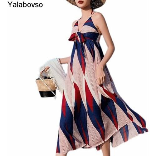 Yalabovso Summer Chiffon Dresses