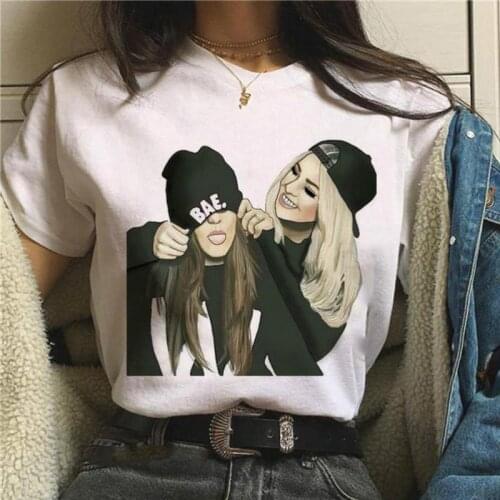 Fashion Girl Personality Creative Printing Casual T-shirt O-neck Short-sleeved Womens Loose Top Womens Oversized T-shirt S-4XL