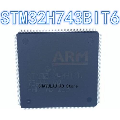 1PCS 100% new original authentic STM32H743BIT6 QFP-208 32H743BIT6 QFP208 32-bit microcontroller chip