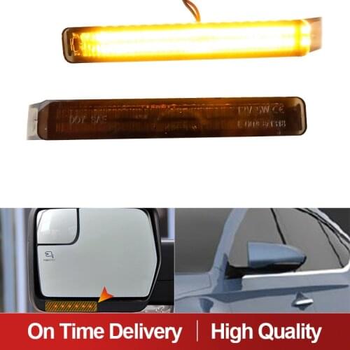 1pcs LED Side Fender Dynamic Turn Signal Light Marker Lamp For Ford F-150 F150 04-14 Raptor Expedition For Lincoln Mark LT