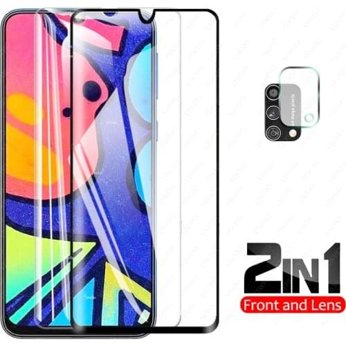 2 in 1 Screen Protective Glass For Samsung Galaxy M21s F415F On Sumsung M21 M215F M 21s 21 S Camera Lens Protective Protector