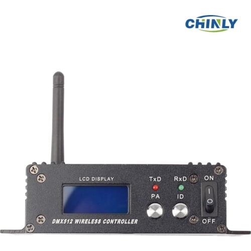DMX 512 Wireless 2.4G Transmitter Controller DMX512 Lights Display Control Console Stage Lighting Effect Warranty in 3 Years