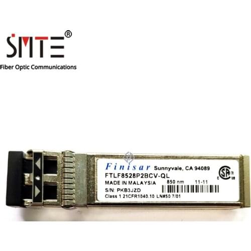 FINISAR FTLF8528P2BCV-QL 8G 850nm Multimode SFP LC Fiber Optical Module Transceiver Original