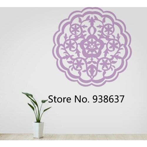 Moroccan Flower Wall Decal Creative Home Decor Waterproof Art Decorate Vinyl Wall Stickers Living Room Bedroom Hot Sale ZB030