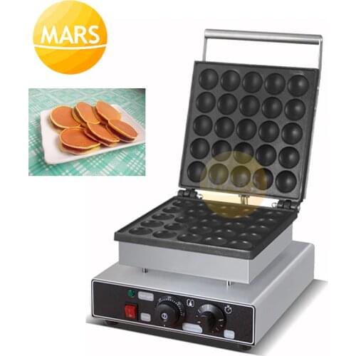 CE approved 110V/220V Mini Pancake Dutch Poffertjes Grill Waffle Maker Iron Baker Machine Electric Waffle Iron Breakfast Machine