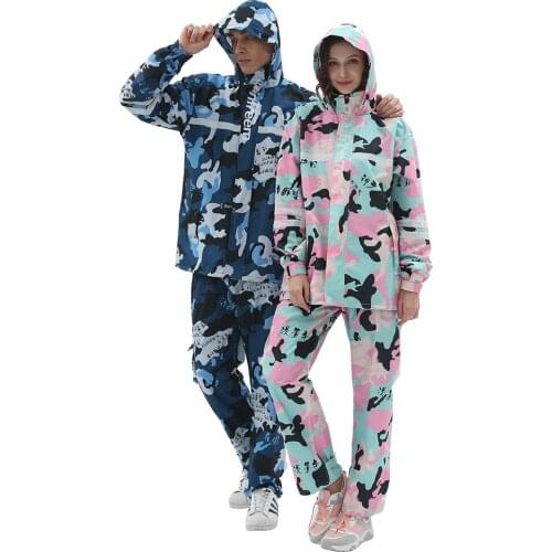 Fashion Waterproof Raincoat Jacket Adult Electric Motorcycle Girls Raincoat Women Ropa Para Lluvia Fashion Rain Coat EA60YY