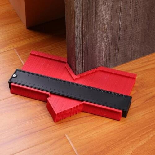 Plastic Profile Copy Gauge Contour Gauge Duplicator Contour Scale Template Wood Marking Tools Tiling Laminate Tiles General Tool