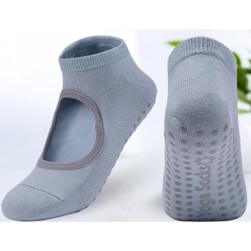 Hot Breathable Anti-friction Women Yoga Socks Silicone Non Slip Pilates Fitness Gym Sport Quick-Dry Breathable Sports Dance Sock