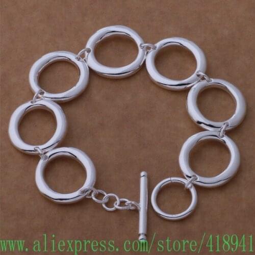 Silver Plated bracelet, Silver Plated fashion jewelry Eight to /egjamxqa bhlajysa AH268