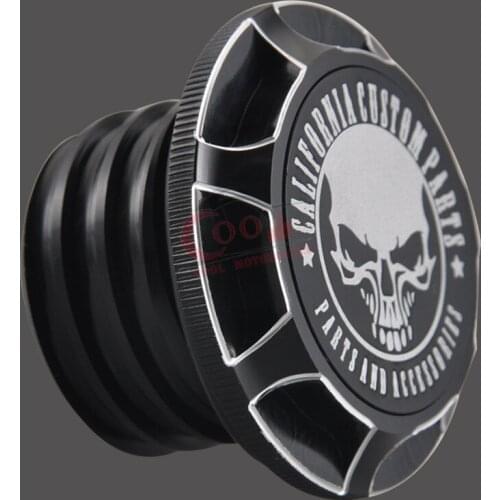 Motorcycle Chrome Black Practical Fuel Oil Tank Cap Cover Fits For Harley Sportster XL48 883 1200 Touring FLHR Dyna Softail