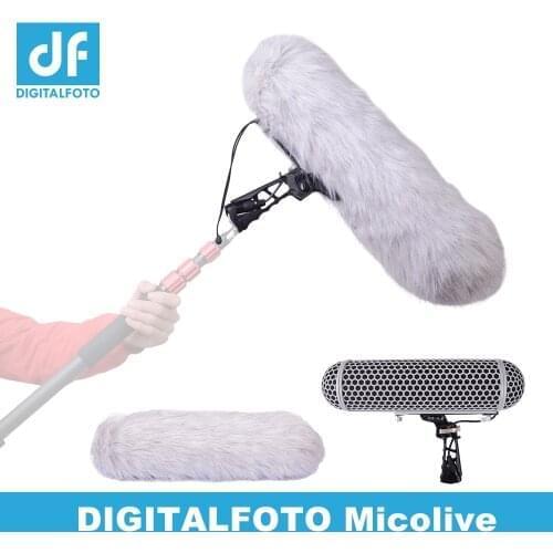 DIGITALFOTO Blimp Microphone wind protect Cage Windshield Shock Mount Suspension System for RODE series Microphone VS RODE BLIMP