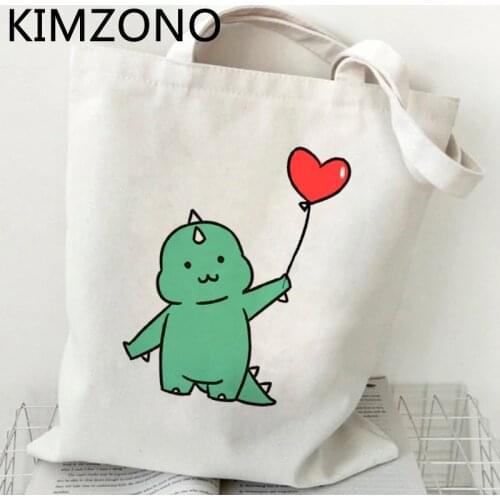 Dinosaur shopping bag eco shopping jute bag bolsas de tela bag net tote bolsas ecologicas sac toile