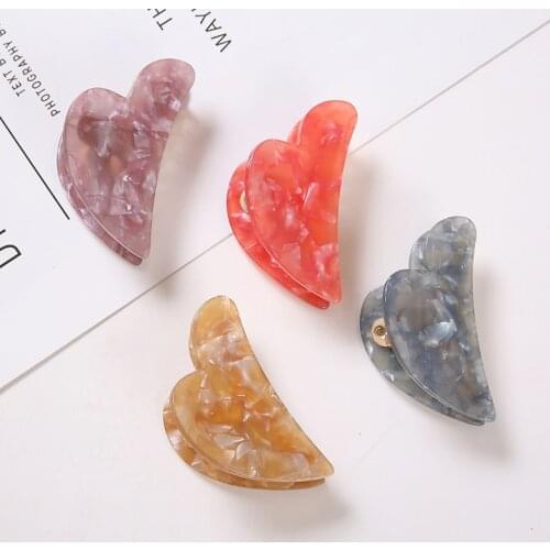 1PC Boutique Women Hair Clip Large Size Acrylic Hairpins Women Hair Crab Hair Claws Women Make UP Washing Tool Hair Accessories