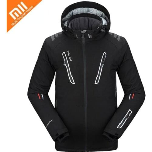 Xiaomi PELLIOT Womens Ski Suit Winter Jacket Mens WaterProof Breathable Snowboard Windbreakers Female Jackets Outdoor Coat