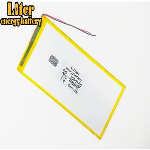 3080160 polymer battery 5000 mah 3.7 V MP4 mobile power tablet battery