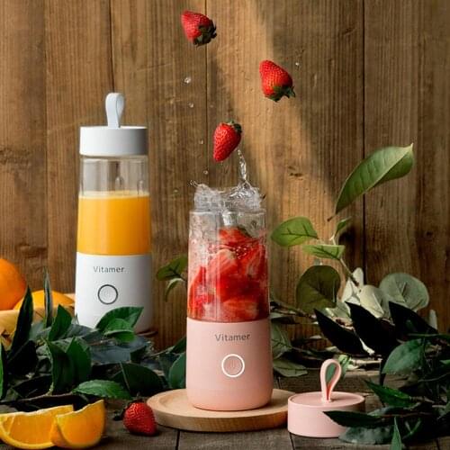 350/330ml Portable Electric Fruit Juicer Smart USB Mini Juice Cup Blender Smoothie Juice Machine Squeezer Food Processor