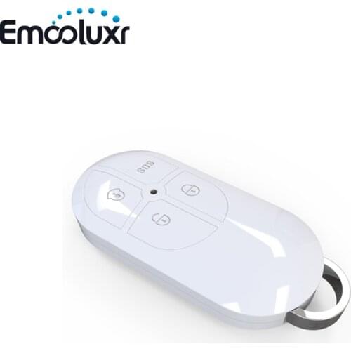 5pcs 433MHz White Keyfob Arm/Stay Arm/Disarm/SOS Remote Controller Compatible with Focus ST-VGT, HA-VGW, ST-IIIB Alarm System