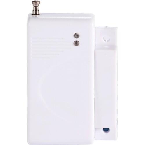 5 PCS Hot sale Security Home Wireless Door contact sensor 315mhz 433mhz Door open alarm for GSM burglar system without battery