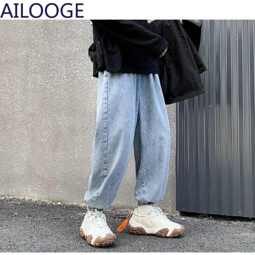 AILOOGE Mens Autumn Jeans