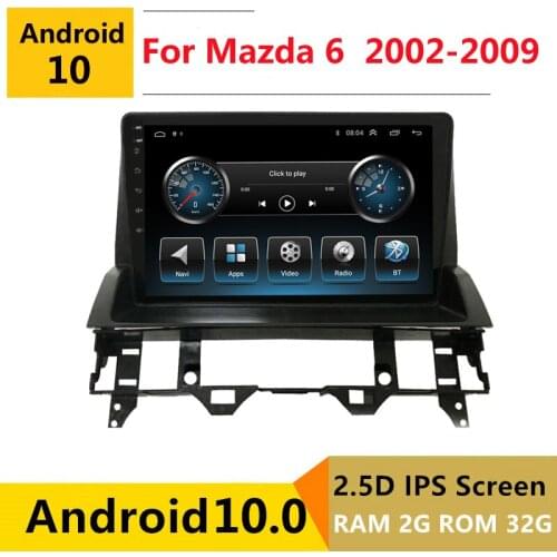 2G RAM Android car stereo for Mazda 6 bose 2002 03 2004 2005 2006 07 2008 2009 radio navigation GPS Multimedia Player headunit