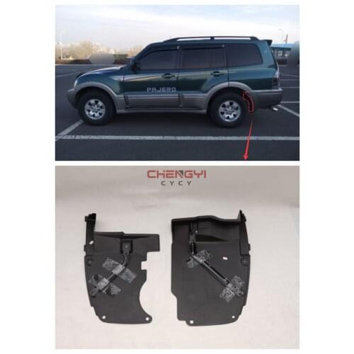 Rear Leaf Liner Tire Fender Car Mudflap For Mitsubishi Pajero Montero V73W V75W V77W V78W MN146235 MN146236
