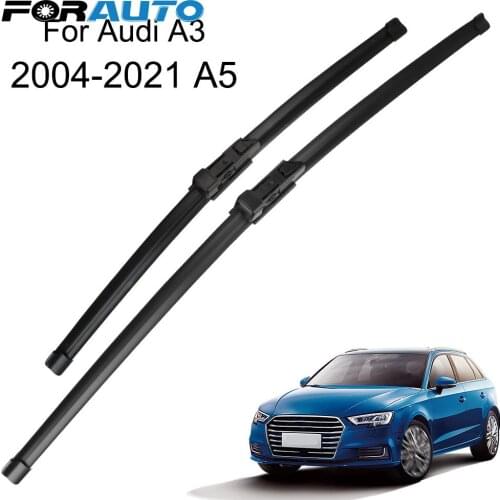 Car Windshield Wiper Windscreen Window Wiper For Audi A3 2004 -2021 A5 Auto Accessories Auto Wipers Accessories Rubber