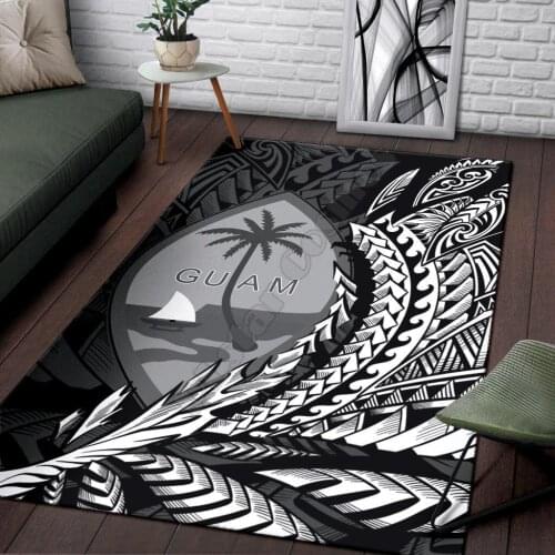 Guam Area Rug Wings Style Anti-slip Large Rug Carpet Home Decoration Living Flannel Print Bedroom Non-slip Floor Rug
