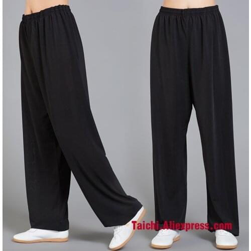 Icesilk Tai Chi Pants Yoga Pants Wu Shu Pants,,Kung Fu Trousers /martial Art Pants