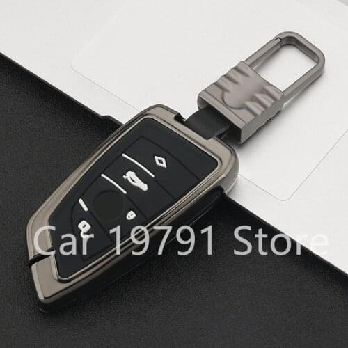 For BMW X3 F25 2011-2017 for BMW 3 Series F30 2012 2015-2018 318i 320i 325i 328i Aviation Zinc Alloy Car Key Case Accessories