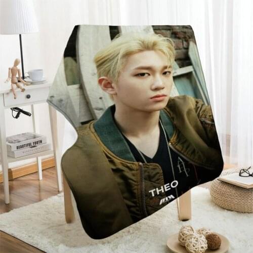 Musife Custom p1harmony Flannel Blanket Design Your own Blanket Flannel Blankets for Sofa DIY Dropshipping