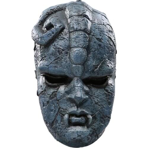 JoJo Bizarre Adventure Mask Cosplay Stone Ghost Mask Masquerade Mask Halloween Party Helmet Xmas Gift