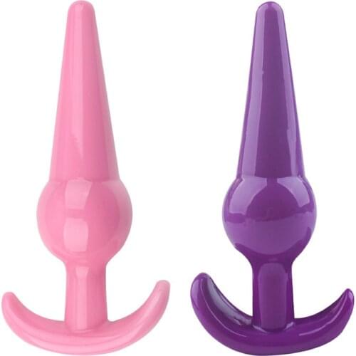 Mini TPE Anal Plug Beads Jelly Toys Skin Feeling Dildo Plug Adult Sex Toys for Men Butt Plug Sex Products Sex Toys for Women Gay