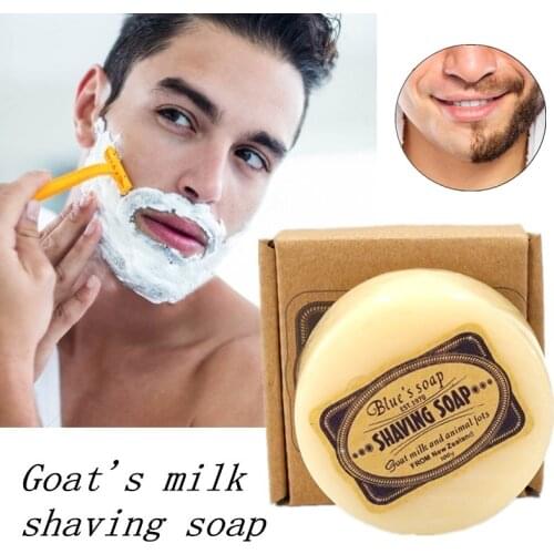 .Inartificial Shower Face Clean Hand Made Rich Foam Goats Milk Shaving Soap