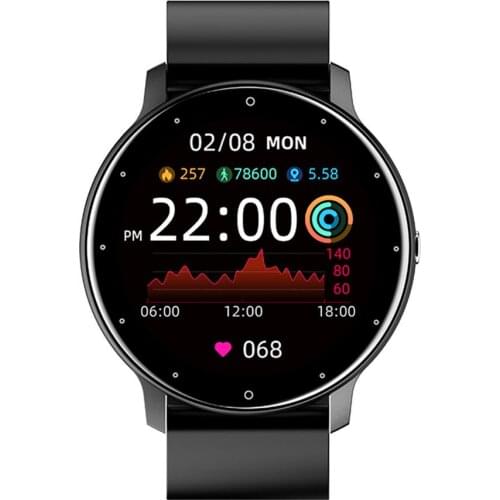 New 2021 Smart Watch Men Heart Rate Blood Pressure Information Reminder Sport Waterproof Smart Watch For Android IOS Phone