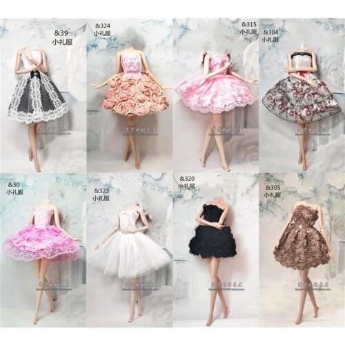 30cm Doll Dress Fashion Clothes suit for licca For Barbie Doll for blythe Accessories Baby Toys Best Girl' Gift