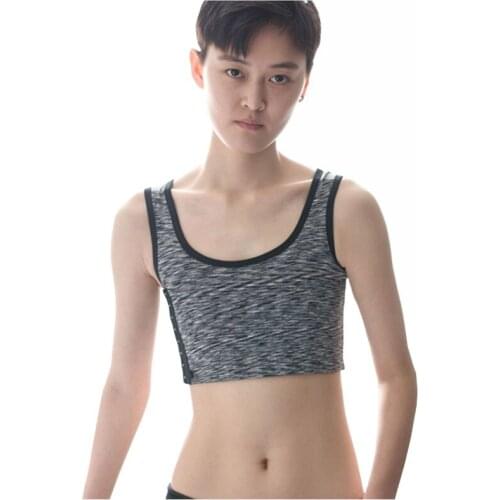 Plus Size Chest Breast Binder Cosplay Women Tomboy FTM Underwear Shapewear Trans Les Lesbian Strengthen Bandage Tank Tops