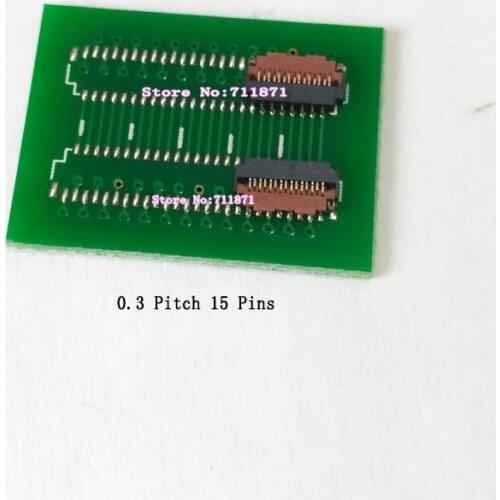0.3 Pitch 15P 15Pin FPC Extend Adapter 15Pin Flexible Printed Circuit Connector 15P to 15Pin Extend Connector 15P extend Socket