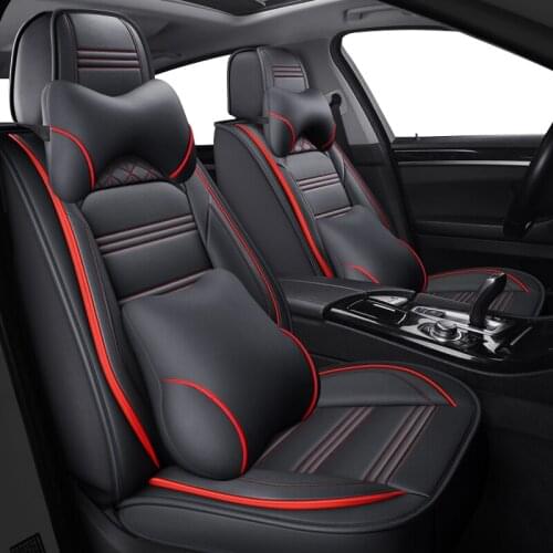 ZHOUSHENGLEE leather Universal Car Seat covers for Opel all models Astra g h Antara Vectra b c zafira a b auto accessories