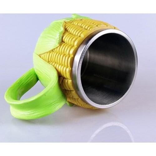 Fun Vegetable Mug Creative 3D Stereo Shaped Water Cup Beer Mug Bitter Gourd Grape Corn Mug Personality Drinkware