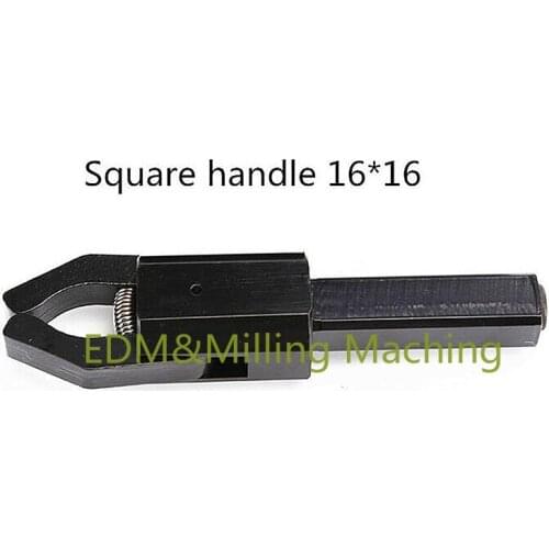 High Quality Square 16# HNO Lathe Bar CNC Automatic Lathe Puller Feeder Pulling Clip 16*16 Square Handle Durable New