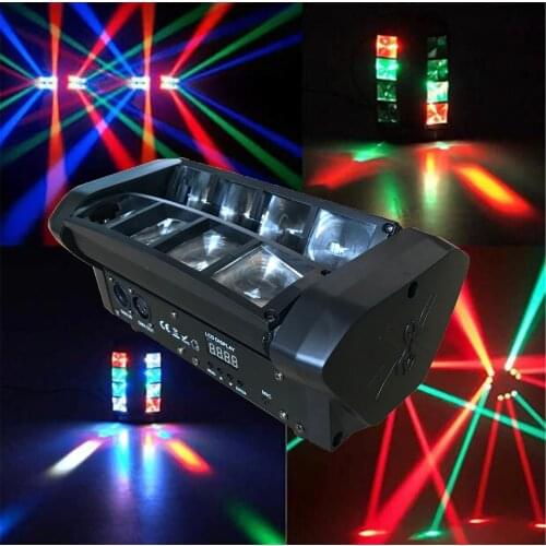 High Quality LED Moving Beam 8x10W RGBW Band Is Used For Stage Lighting Of DJ Disco Club